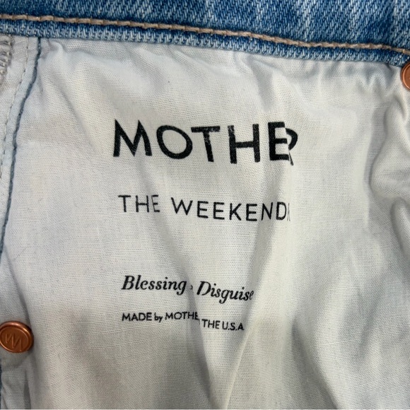 MOTHER Weekender Mid-Rise Flare Ankle Jeans -Size 24 - Picture 12 of 12